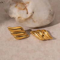 Angel wings studs Jewellery Morandi Homeware