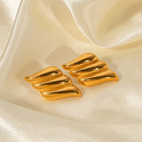 Angel wings studs Jewellery Morandi Homeware