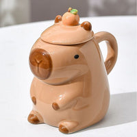Capybara Mug - Brown Mugs Morandi Homeware
