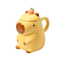 Capybara Mug - Yellow Mugs Morandi Homeware