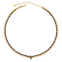 Double snake chain necklace Jewellery Morandi Homeware