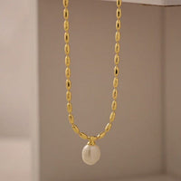 Heart of pearl necklace Jewellery Morandi Homeware