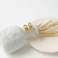 Infinity knot earrings Jewellery Morandi Homeware