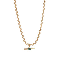 Medusa green gemstone necklace Jewellery Morandi Homeware