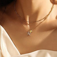 Patrick star purple gem necklace Jewellery Morandi Homeware