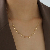 Waterdrop necklace Jewellery Morandi Homeware