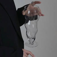 Wave smoothie glass Glass Morandi Homeware
