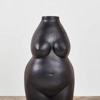 Aida Body Vase - Black Vases Morandi Home