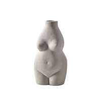 Aida Body Vase - Grey Vase Morandi Home