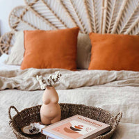Aida Body Vase - Morandi Orange Vase Morandi Home