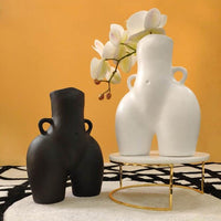 Boss Body Vase - Black Vases Morandi Homeware Medium