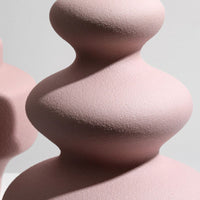 Curve Vase - Pink Vases Morandi Homeware