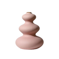 Curve Vase - Pink Vases Morandi Homeware