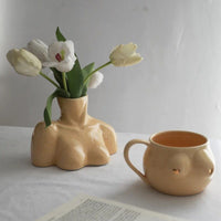 Elaine Vase - Cream Vases Morandi Home