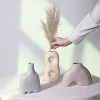 Elegant vase - pink Vases Morandi Homeware