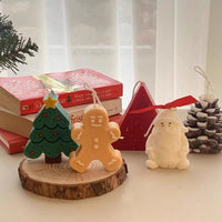 Gingerbread Man Candle - Brown Candles Morandi Homeware