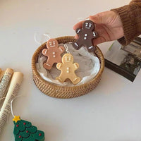 Gingerbread Man Candle - Brown Candles Morandi Homeware