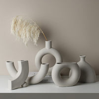Morandi Vase - Half Halo Vase Morandi Home