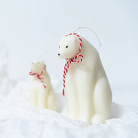 Polar Bear Candle - Mum & Baby Candles Morandi Homeware