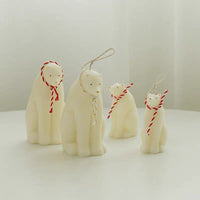 Polar Bear Candle - Mum & Baby Candles Morandi Homeware