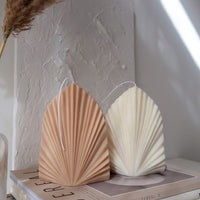 Shell Art Candle - White Candles Morandi Homeware