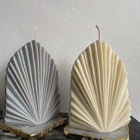 Shell Art Candle - White Candles Morandi Homeware