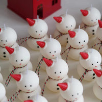 Snowman Candle Candles Morandi Homeware