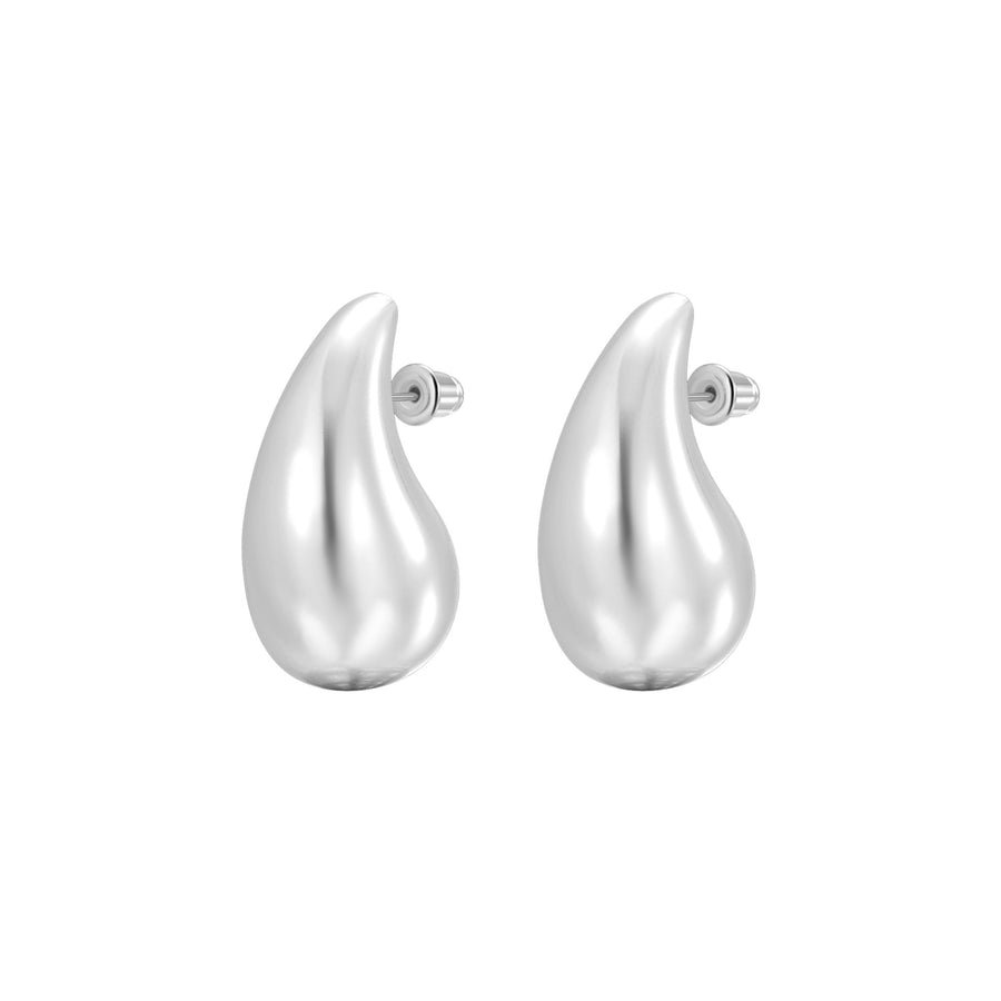 Boss’ tears boujee studs Jewellery Morandi Homeware Silver plated 