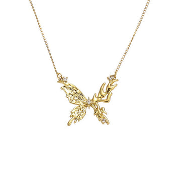 Butterfly necklace Jewellery Morandi Homeware 