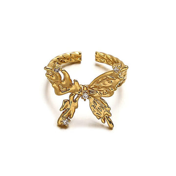Butterfly ring Jewellery Morandi Homeware 