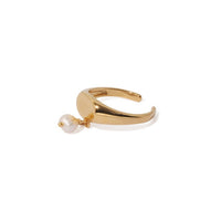 Dangling pearl ring Jewellery Morandi Homeware 