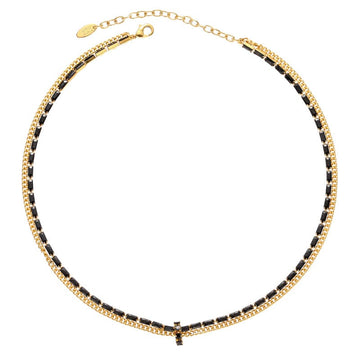 Double snake chain necklace Jewellery Morandi Homeware 