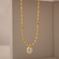 Heart of pearl necklace Jewellery Morandi Homeware 
