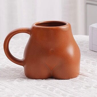 Juicy Booty Mug - Brown Mugs Morandi Homeware 