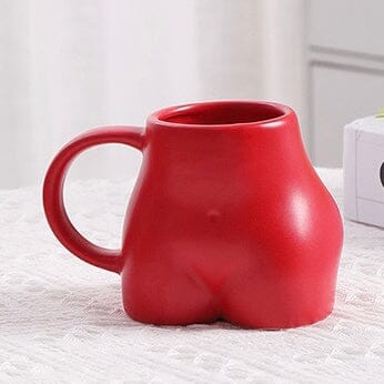 Juicy Booty Mug - Red Mugs Morandi Homeware 