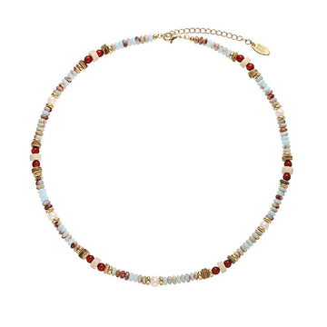 Ocean eyes crystal necklace Jewellery Morandi Homeware 