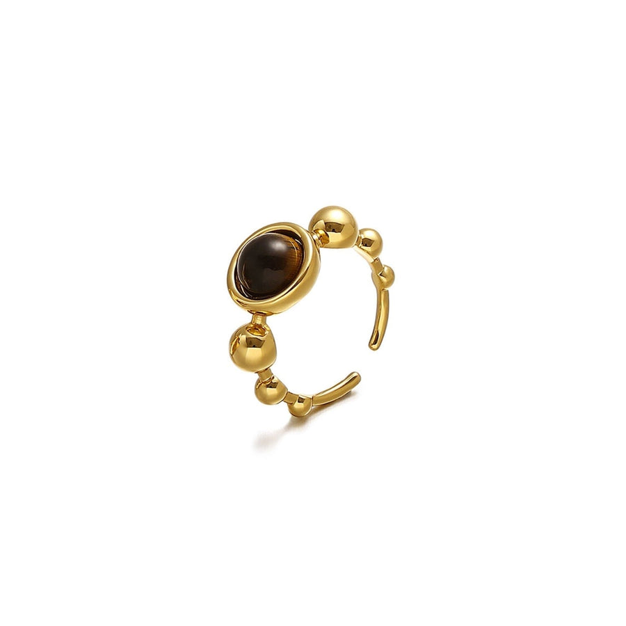 Tiger eye gem statement ring Jewellery Morandi Homeware 