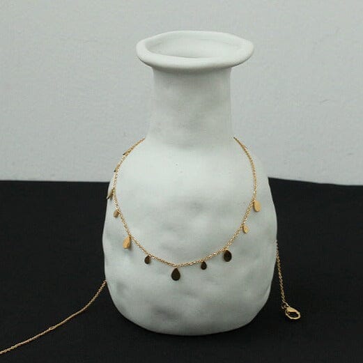 Waterdrop necklace Jewellery Morandi Homeware 