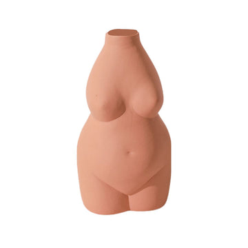 Aida Body Vase - Morandi Orange Vase Morandi Home 