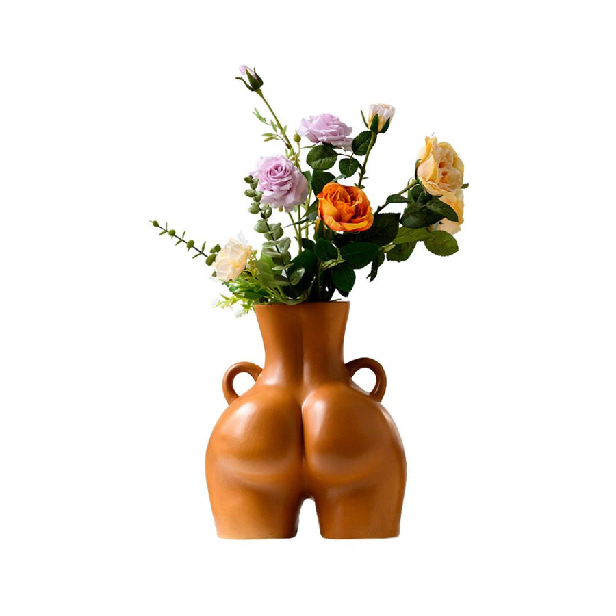 Boss Body Vase - Brown Vase Morandi Home 