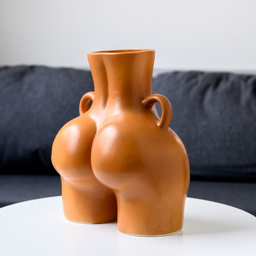 Boss Body Vase - Brown Vase Morandi Home 