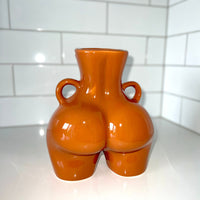 Boss Body Vase - Brown Vases Morandi Homeware Glossy finish 