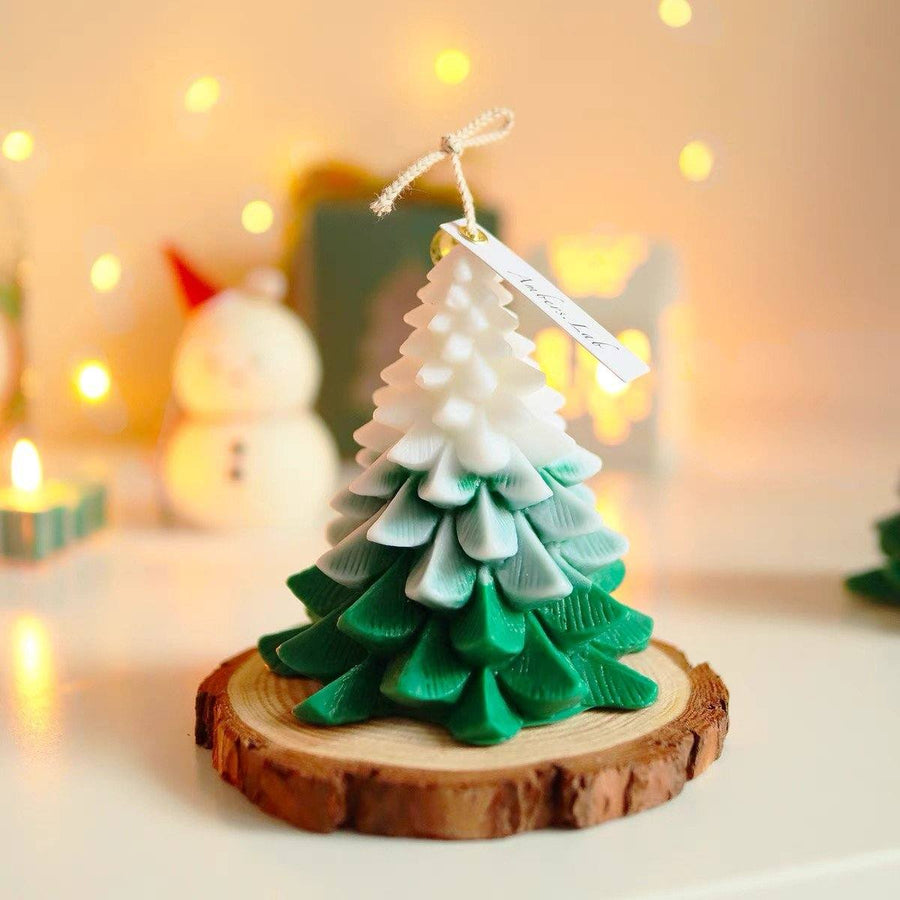 Christmas Tree Candle - Green Candles Morandi Homeware 