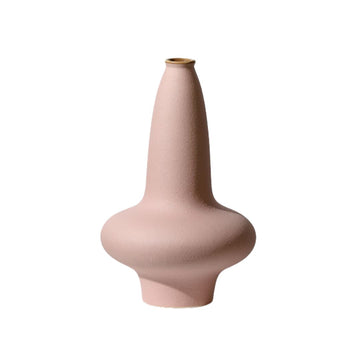 Curve Vase - Pink 2 Vases Morandi Homeware 
