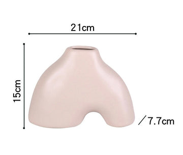 Elegant vase - pink Vases Morandi Homeware 