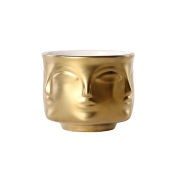 Medusa Vase - Gold Vases Morandi Homeware 