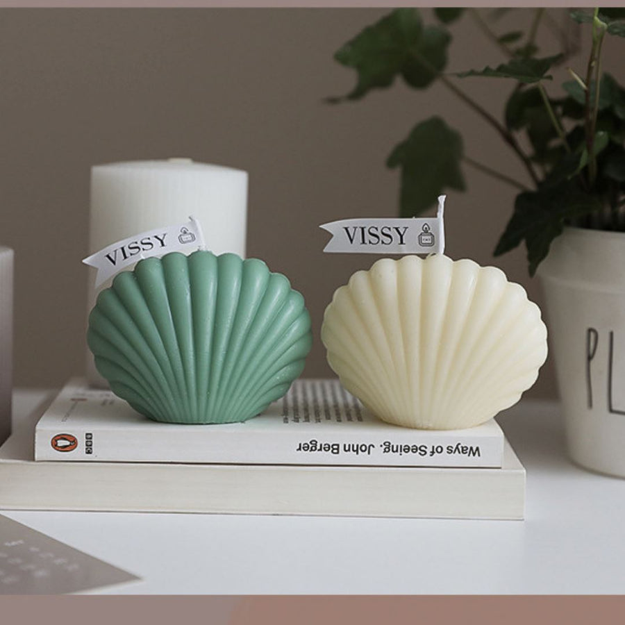 *PRE-ORDER* Seashell Candle - White. ETA: 15th Feb Candles Morandi Homeware 