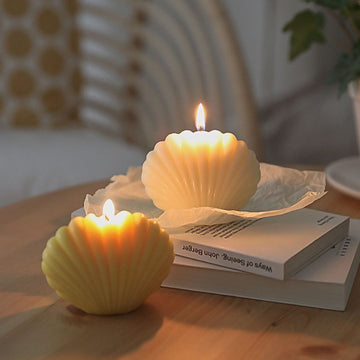 *PRE-ORDER* Seashell Candle - White. ETA: 15th Feb Candles Morandi Homeware 