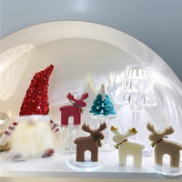 Reindeer Candle - White Candles Morandi Homeware 