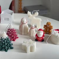 Reindeer Candle - White Candles Morandi Homeware 